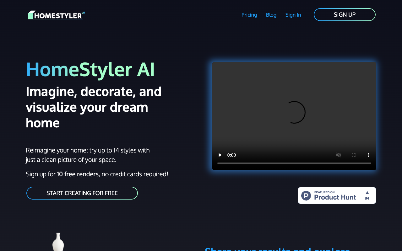 HomeStyler AI - 轻松实现室内设计：一键打造梦想之家