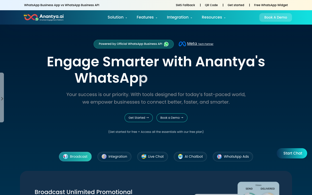 Anantya.ai - 你的认证 WhatsApp Business API 合作伙伴