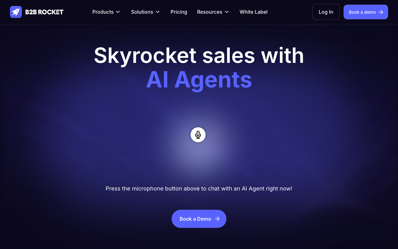 B2B Rocket - 用人工智能彻底改革您的 B2B 销售 人工智能 B2B 销售