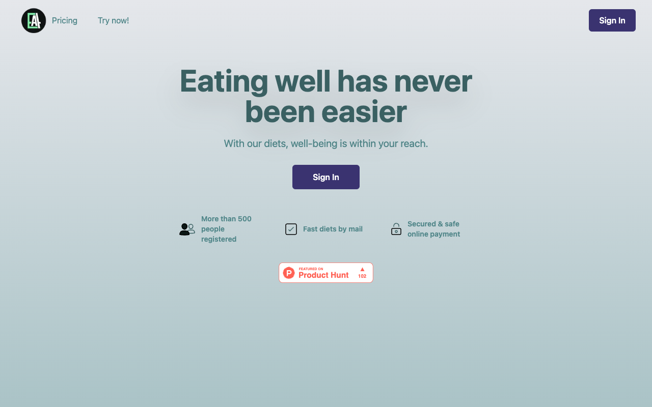 Eat Fix - AI 改善饮食：繁忙生活中的更健康选择 人工智能 饮食
