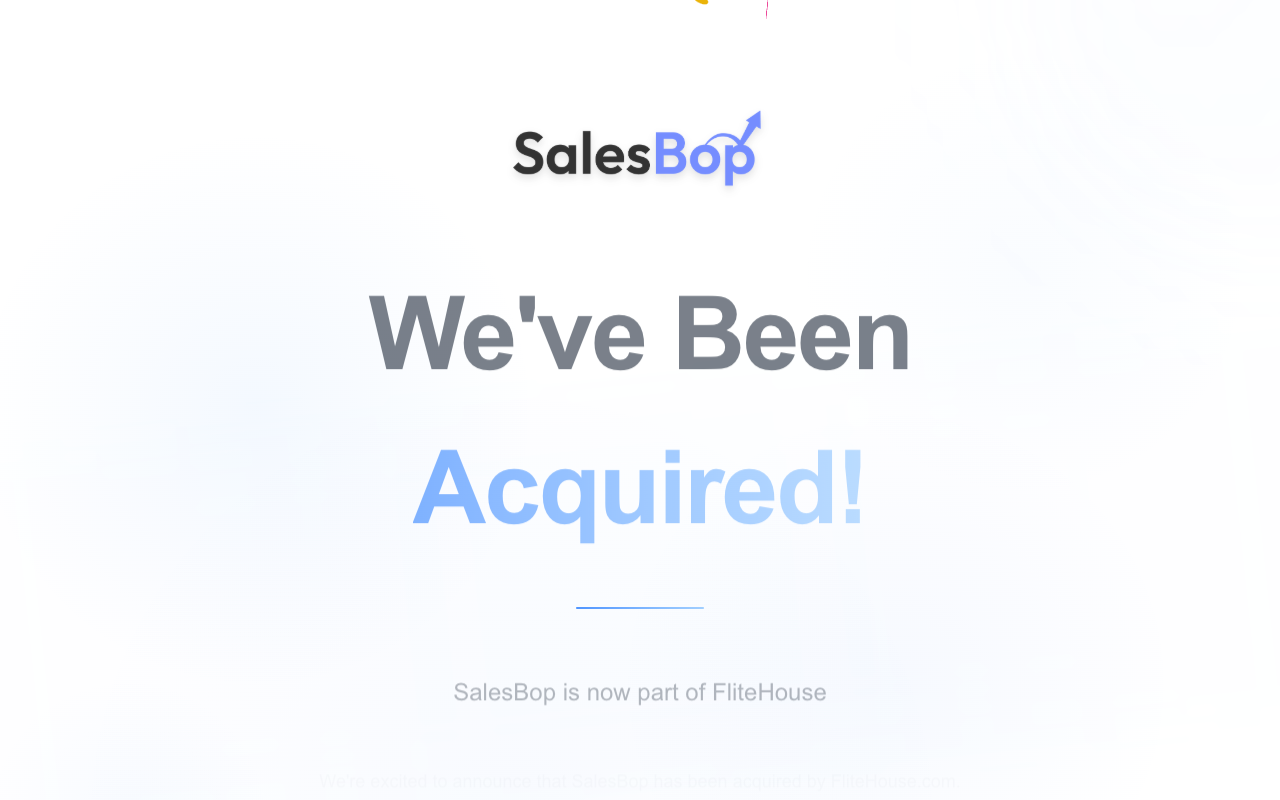 SalesBop - 你的虚拟 AI 驱动销售导师