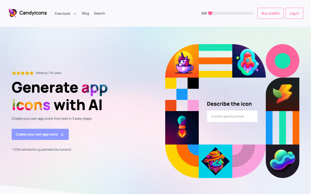 CandyIcons - 轻松三步生成高质量应用图标