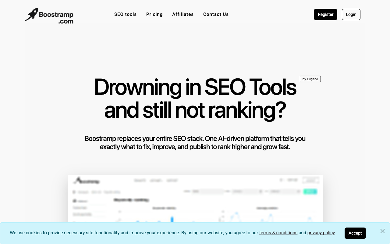 Boostramp - 基于人工智能的 SEO 副驾驶 人工智能 SEO