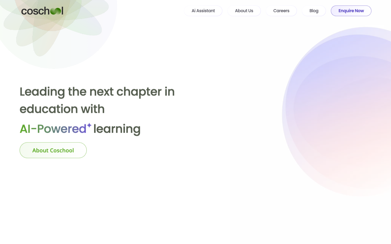 coschool - 我的学习人工智能助手 人工智能 教育