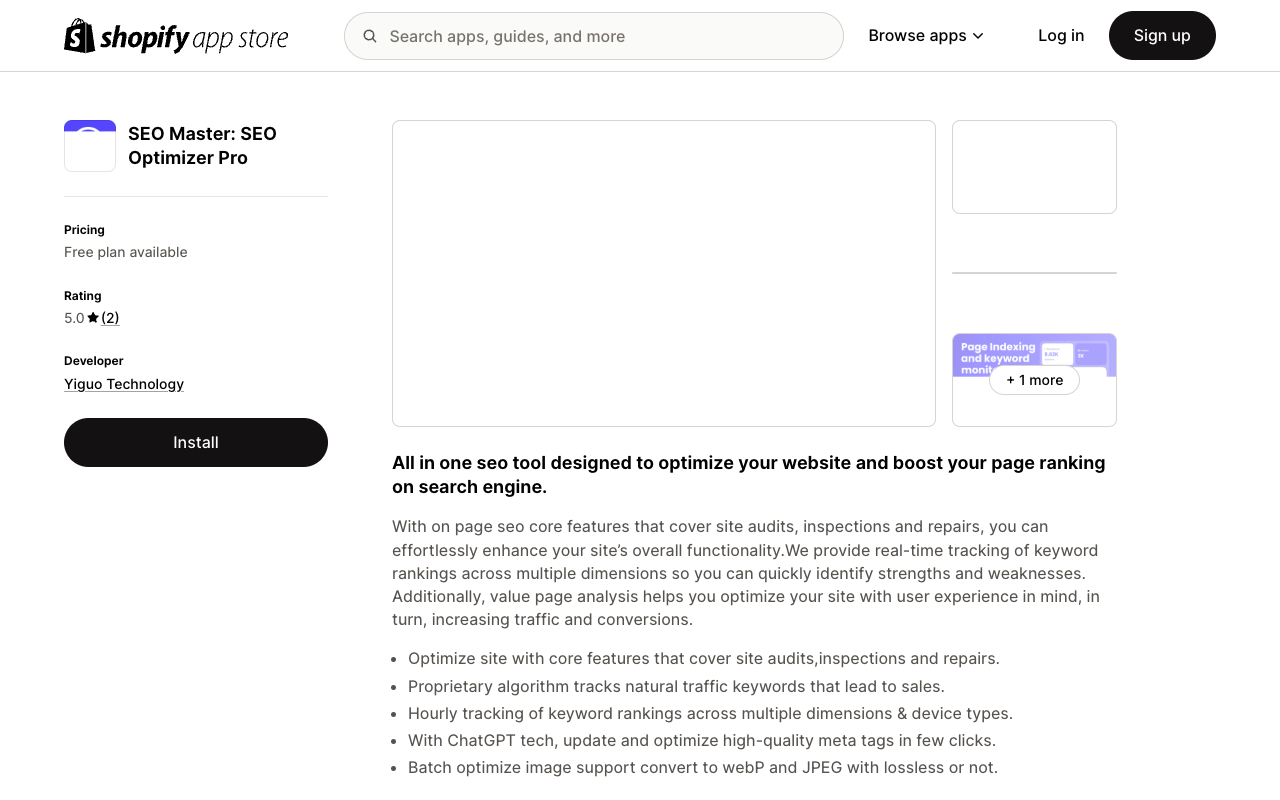 SEO Master - 优化网站，提升搜索引擎排名