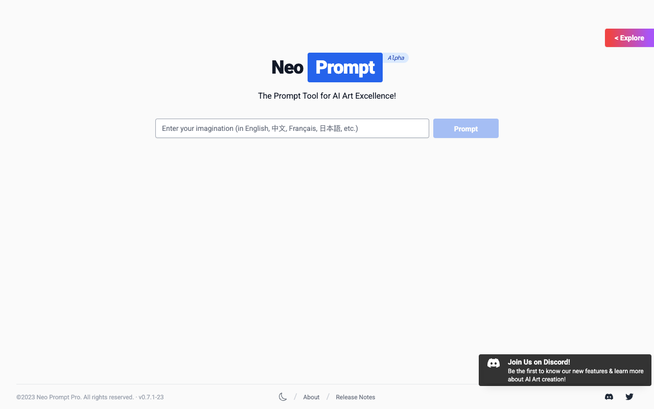 NeoPrompt Pro - AI 艺术轻松创作：智能提示工具