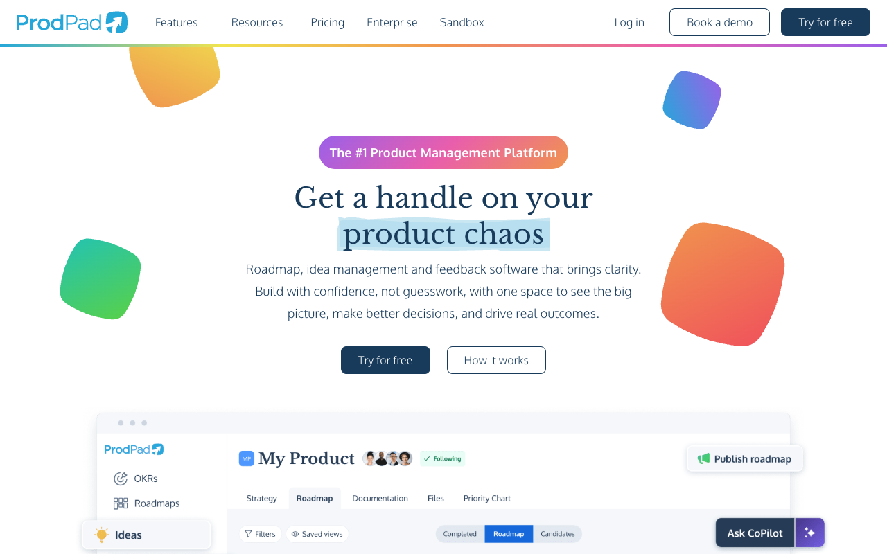ProdPad AI - 让您重新拥有真正的产品管理时间
