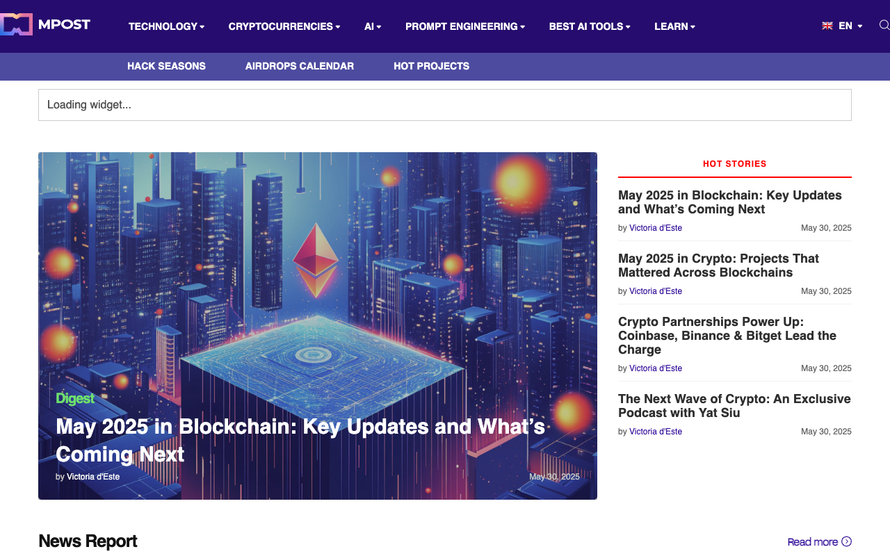 Metaverse Post - 最新人工智能和加密货币新闻