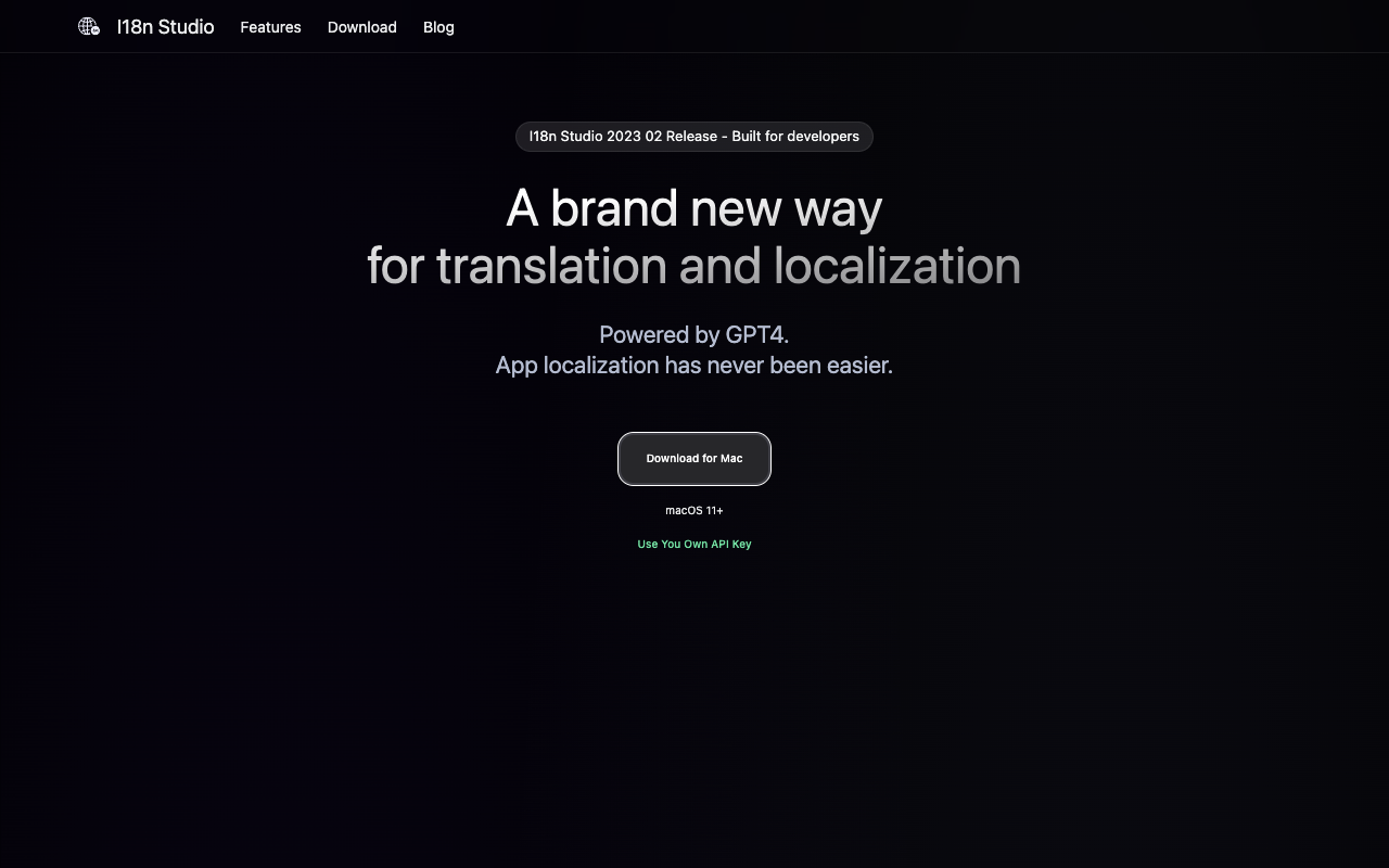 I18n Studio - 开发者利器，轻松完成多语言翻译