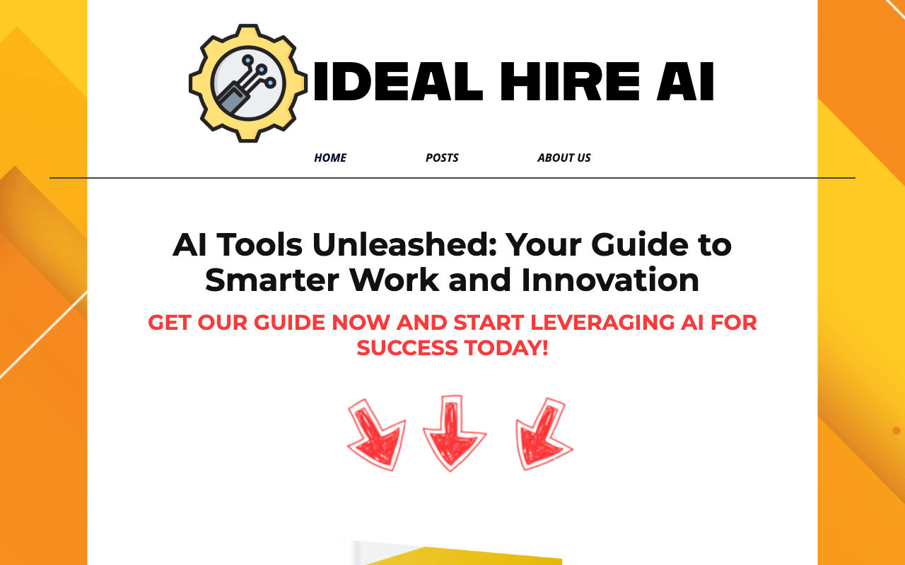 Ideal Hire AI - 利用 AI 分析简历，找到完美候选人 人工智能 招聘
