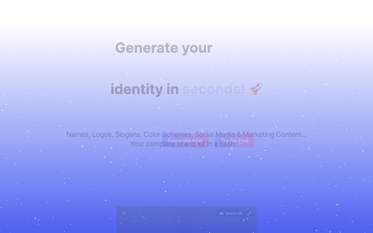 myBrandgen.com - 秒速获得个性化品牌身份和商业理念！