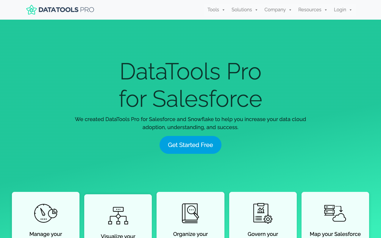 Data Tools Pro - Salesforce 智能辅助指标和 KPI 词汇表