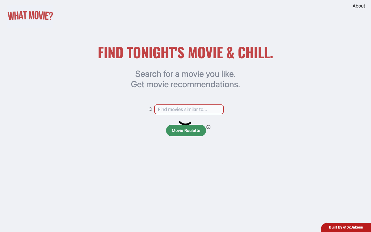 What Movie - 电影推荐神器 What Movie