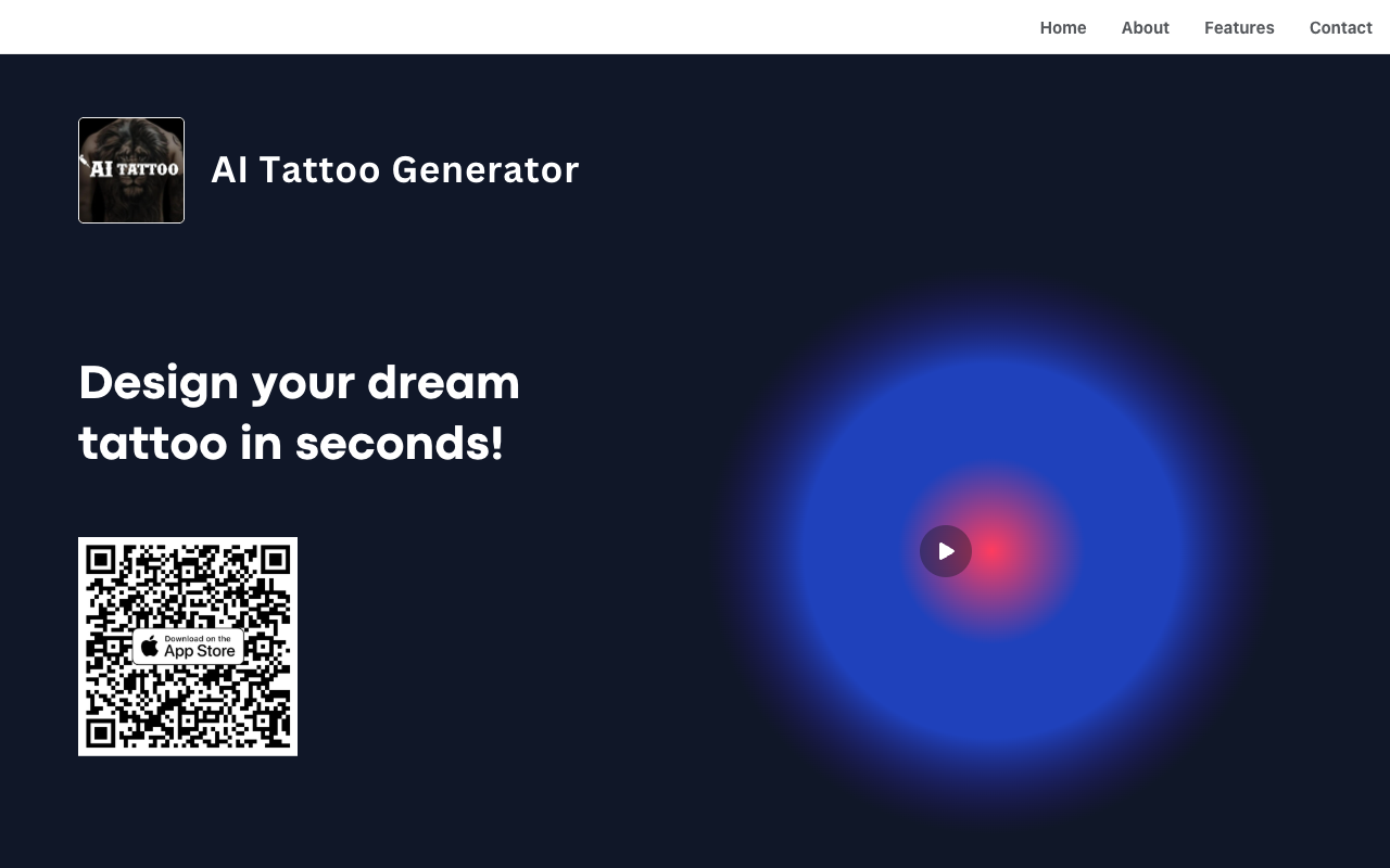 AI 纹身生成器 - 秒速设计您的梦幻纹身