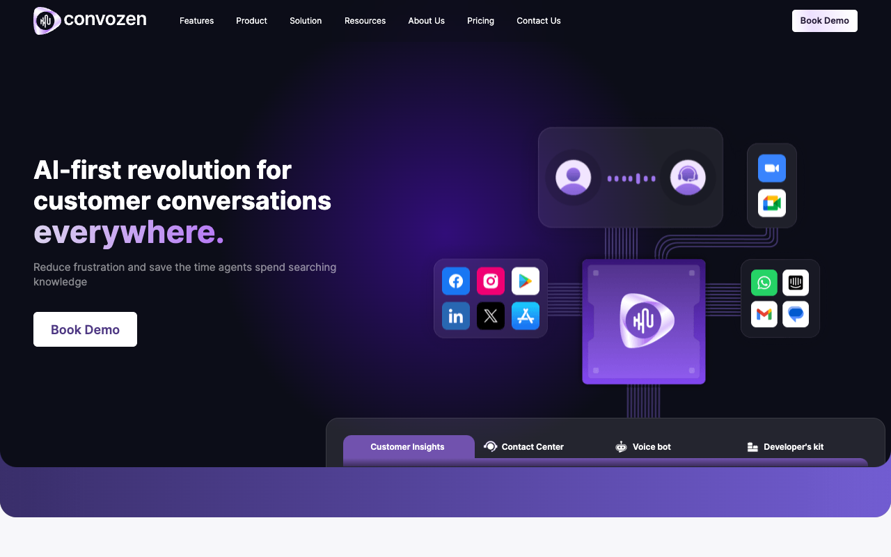 CallZen.AI - 客户成功的对话人工智能