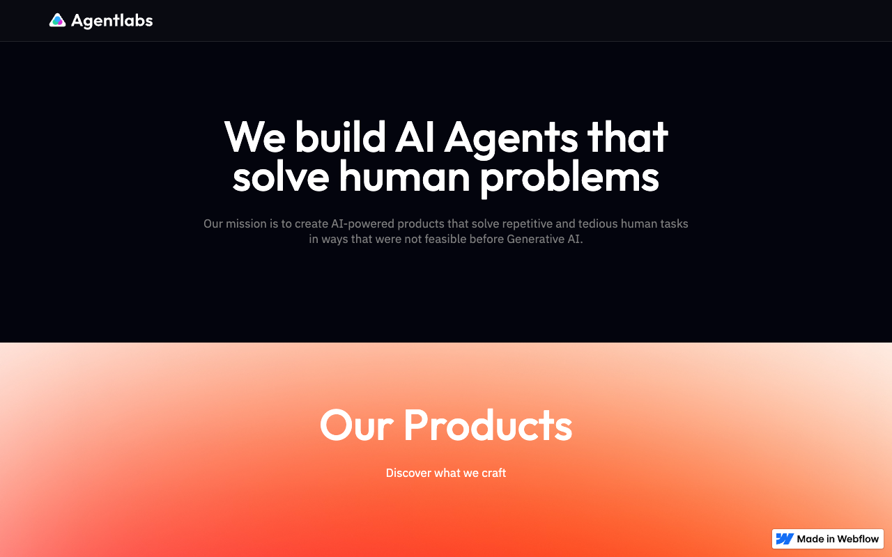 AgentLabs - 一站式聊天界面构建 AI 助手服务 开源 UI 服务 AI 助手