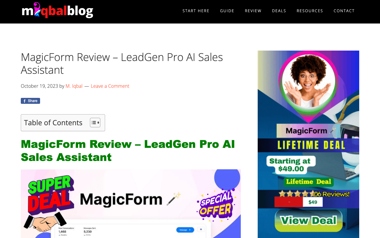 MagicForm - AI 助力销售助手 人工智能 销售助手