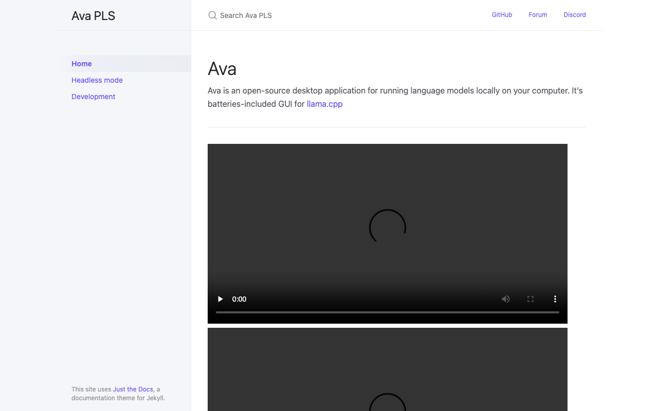 Ava PLS - 桌面应用程序，本地运行 LLM