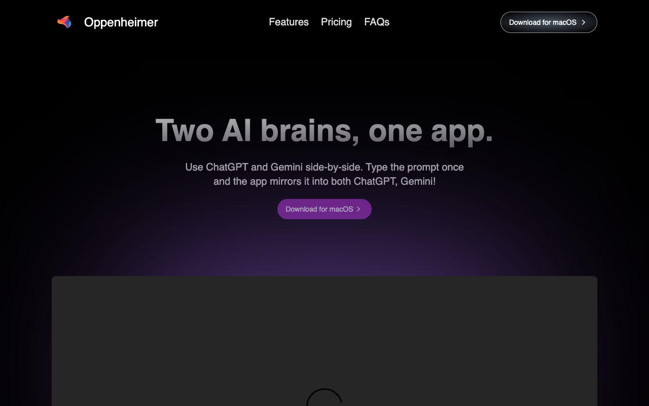 OppenheimerGPT：两个 AI 大脑，一个应用程序 - 大型科技公司盈利周 - 谁在赢得 AI 冷战？ 人工智能 应用程序