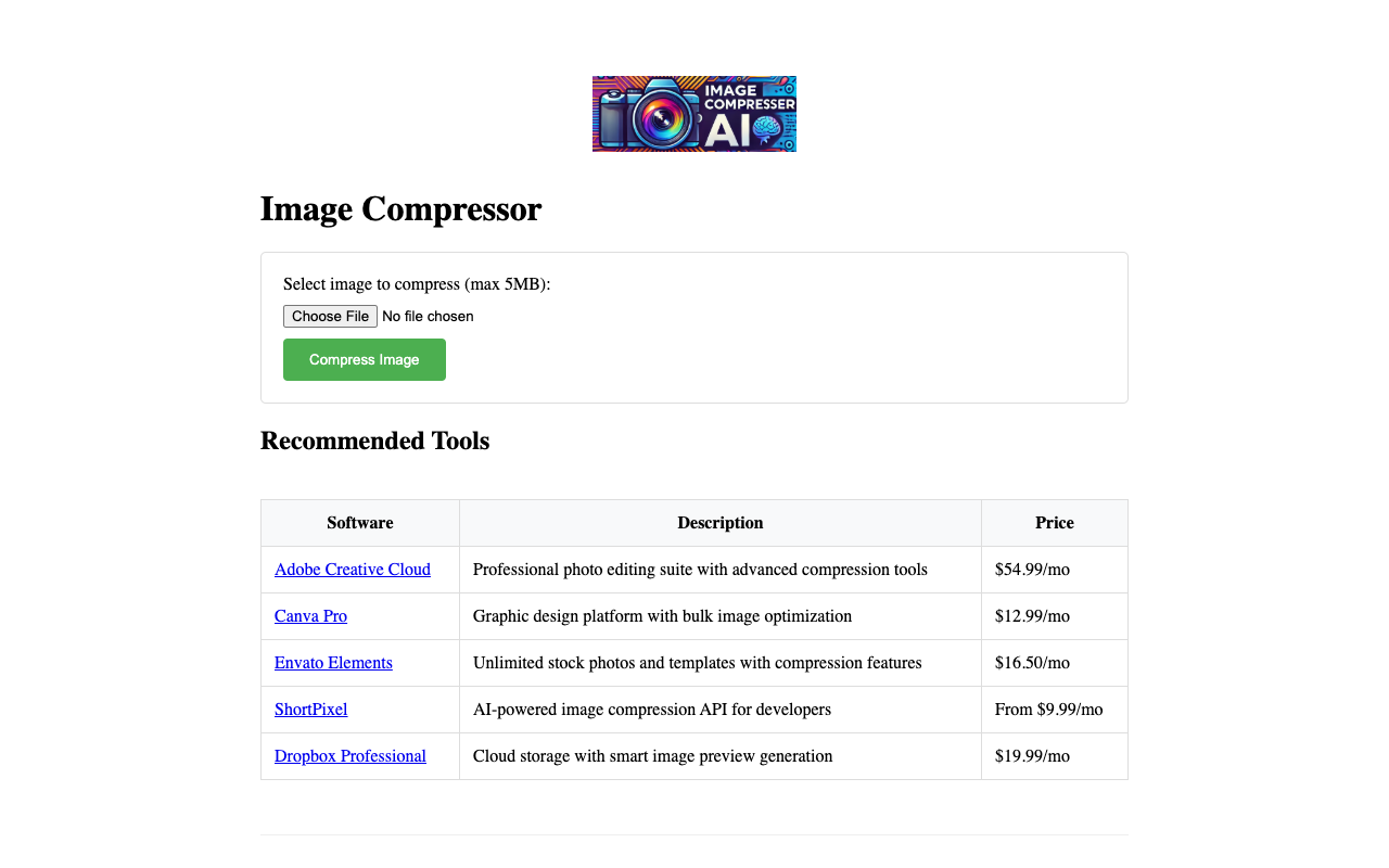 Image Compressor AI - 7X 快速无损 PNG、JPG、WEBP、BMP 压缩器