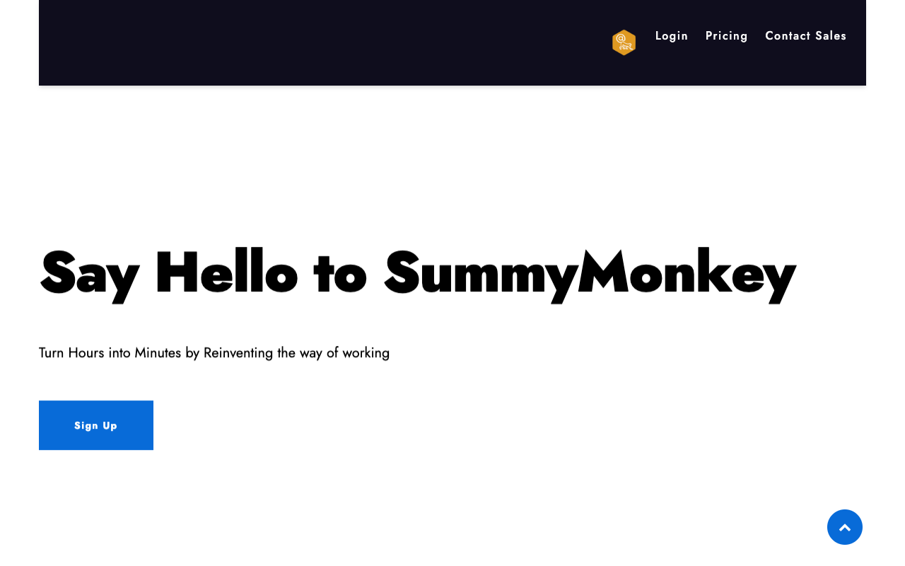 SummyMonkey - 用人工智能革新工作和学习的方式！ 人工智能 工作 学习