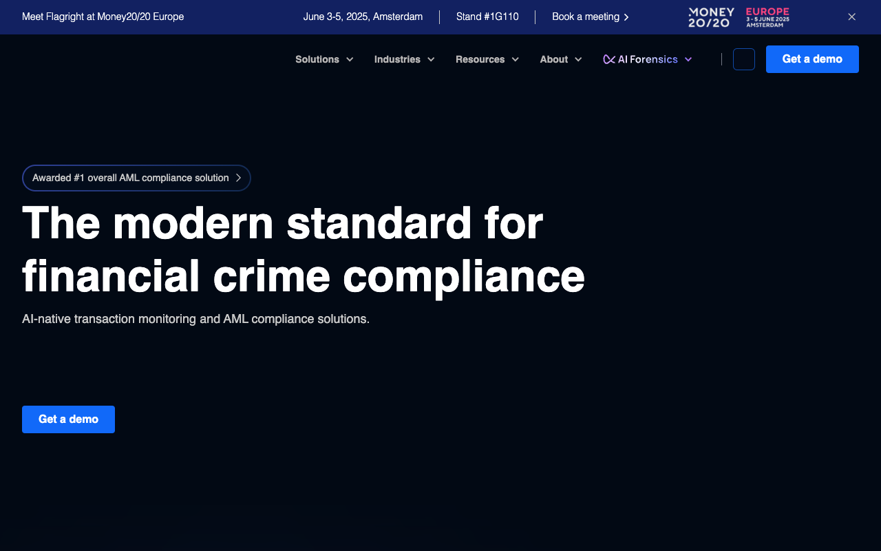Flagright AI Forensics - AI 智能取证的 AML 合规现代标准 人工智能 AML 合规 取证技术