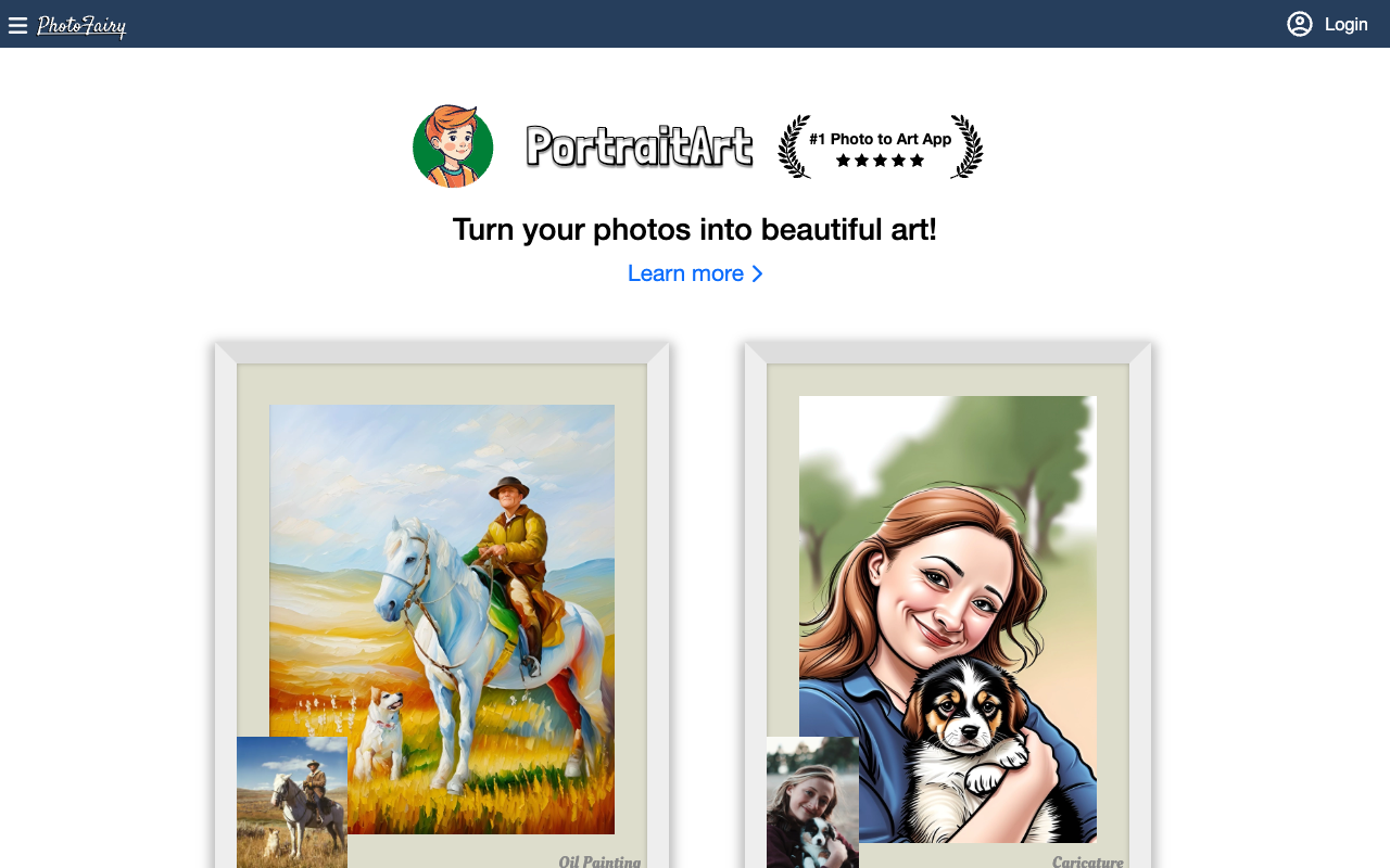 PhotoFairy - 无限创意的 AI 魔法画布