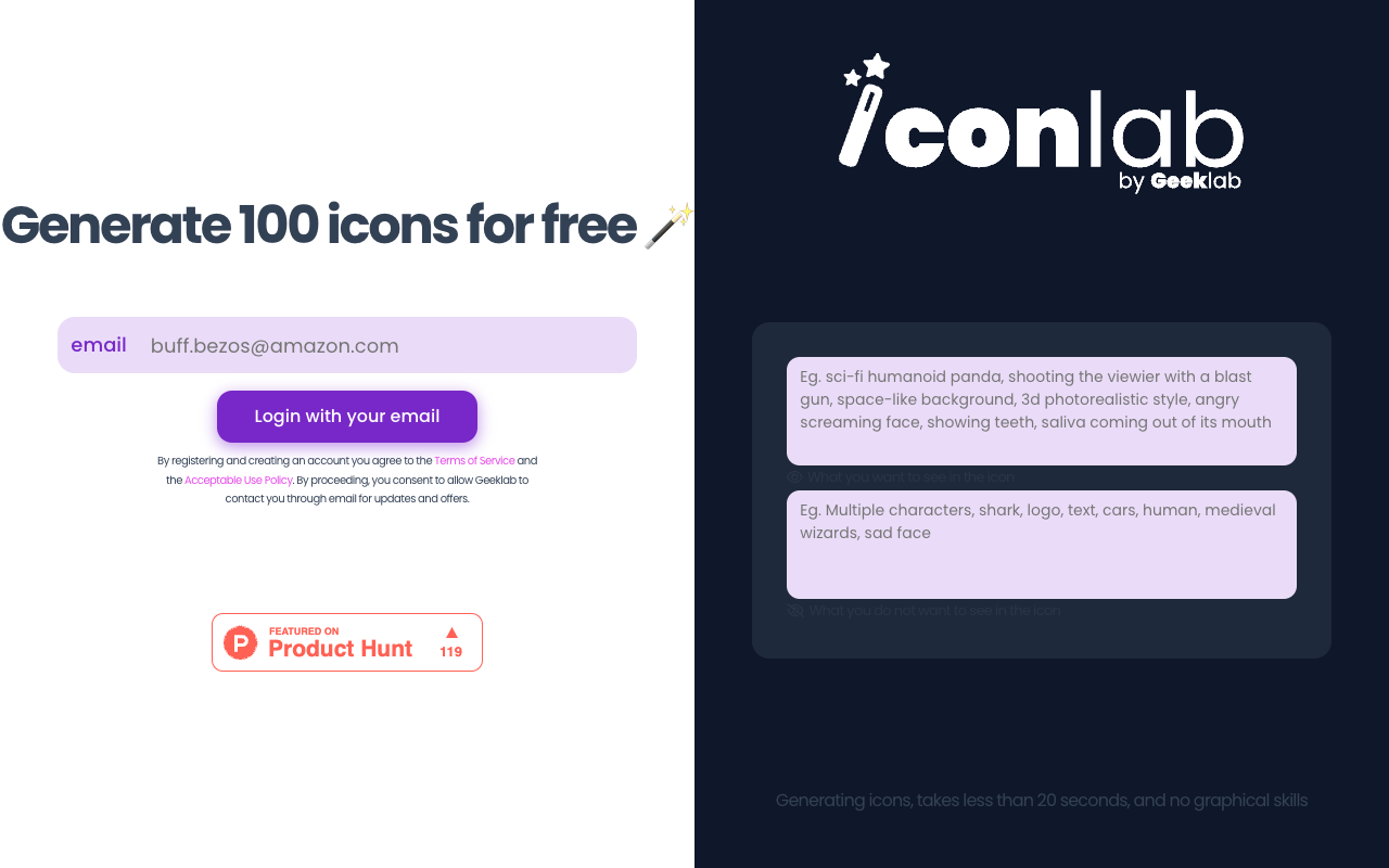 Iconlab - 利用人工智能生成应用图标 人工智能 应用图标