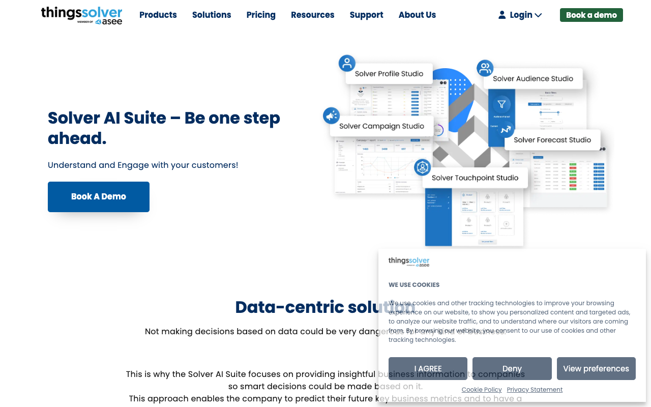 Solver AI Suite - 深入了解并与您的客户互动
