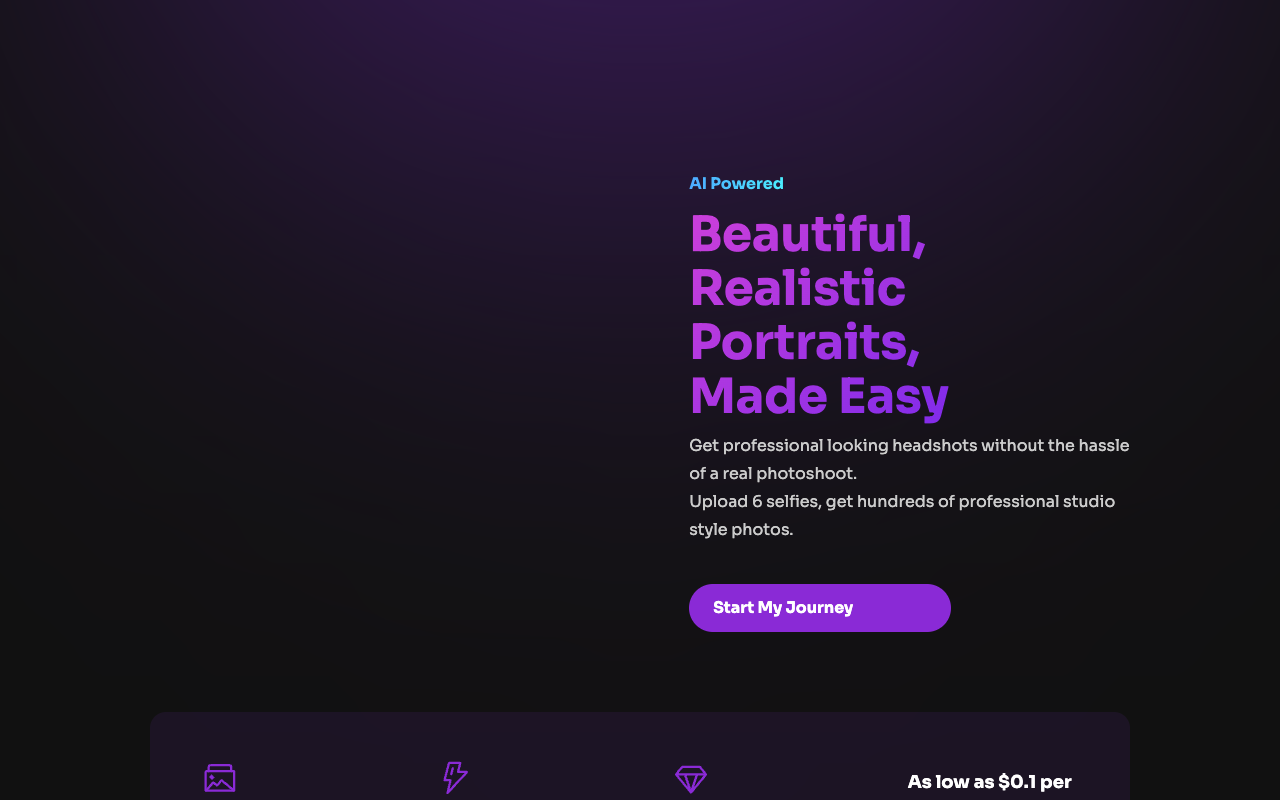 alicecam.ai - 一小时交付的照片工作室级人像