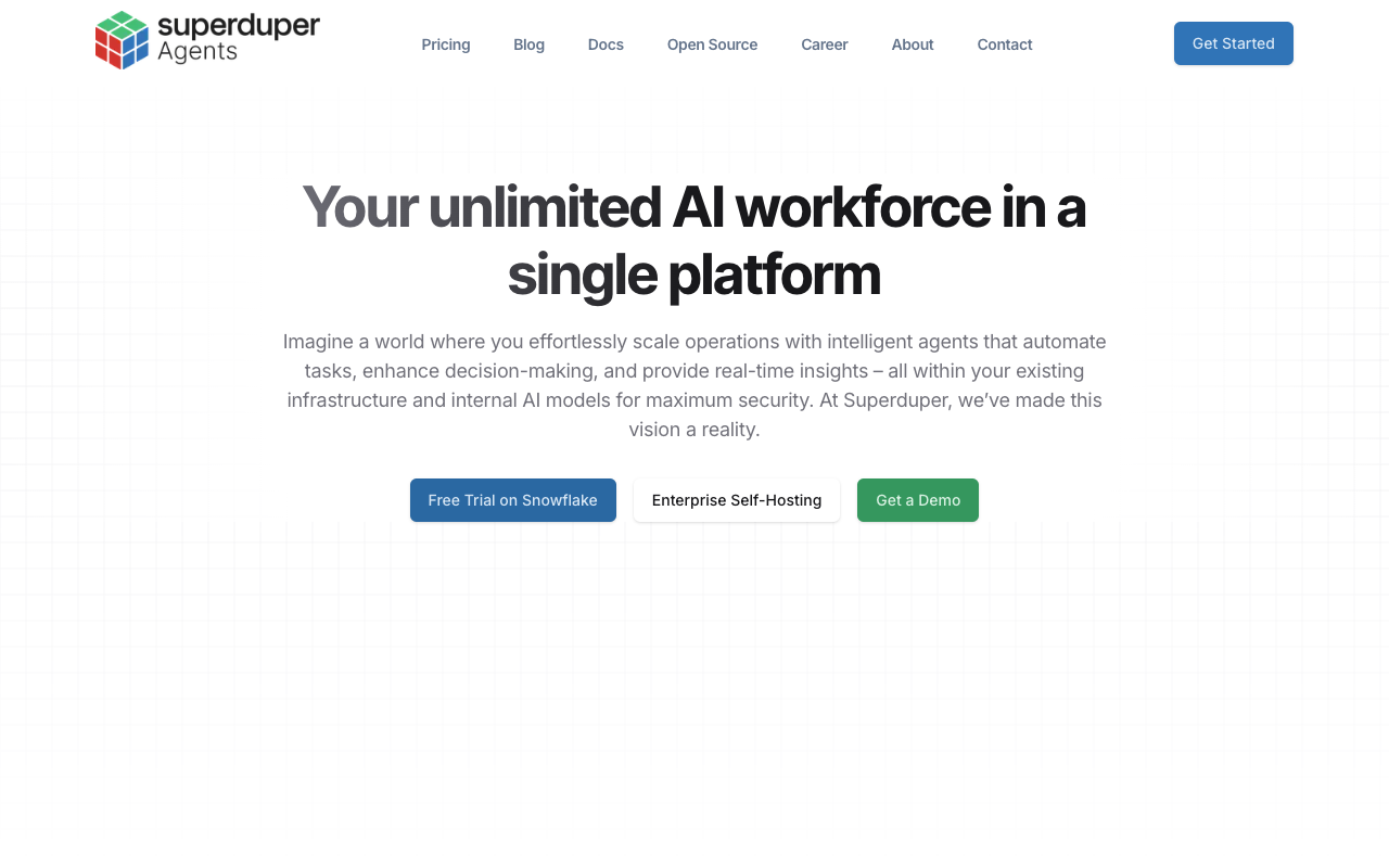 SuperDuperDB - 将人工智能引入您的数据库 人工智能 数据库 AI 应用
