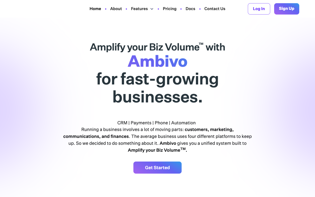 Ambivo - An all-in-one Gen-AI digital platform for growing businesses