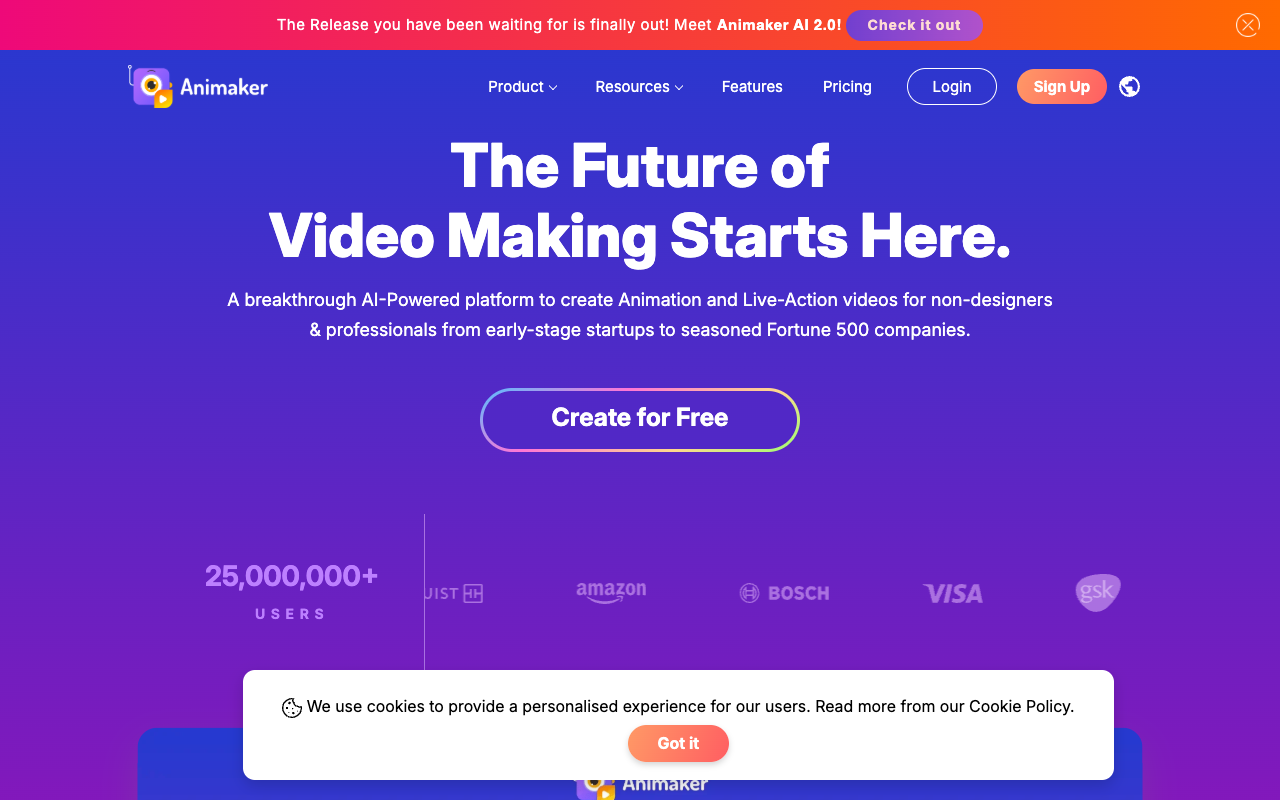 Animaker AI - The future of AI animations starts here!