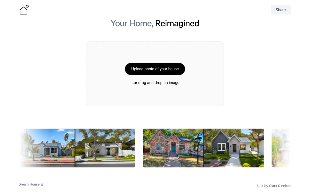 Dream House - Your home, reimagined with AI