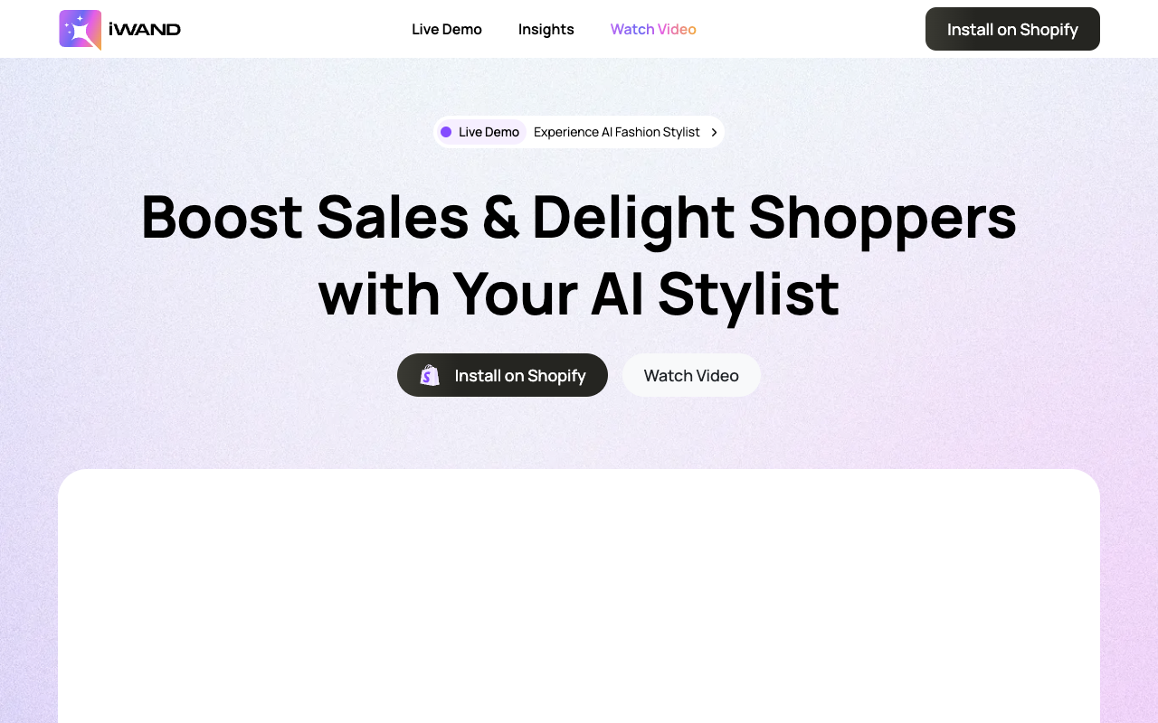 IWand Style - Discover Your Magic Style from Millions of Products with AI