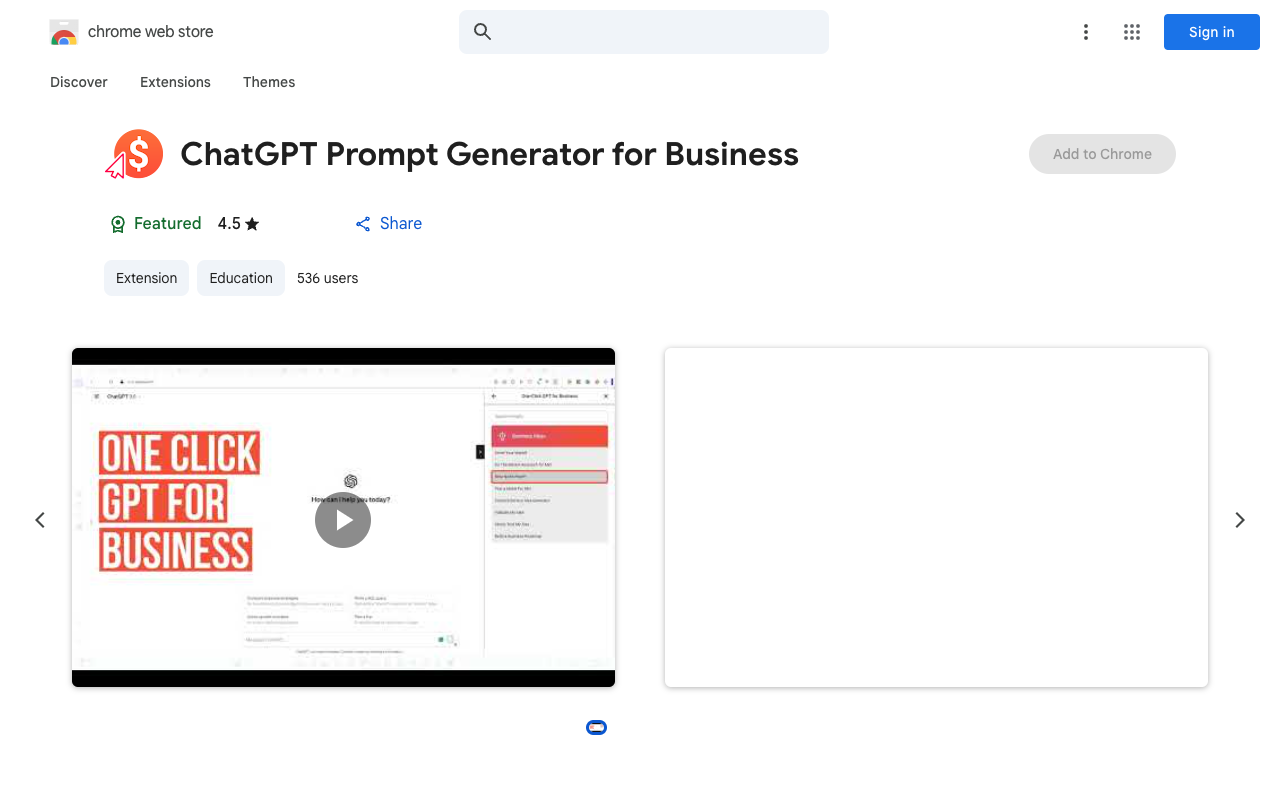 One-Click GPT for Business - Get expert business advice from ChatGPT with just one click