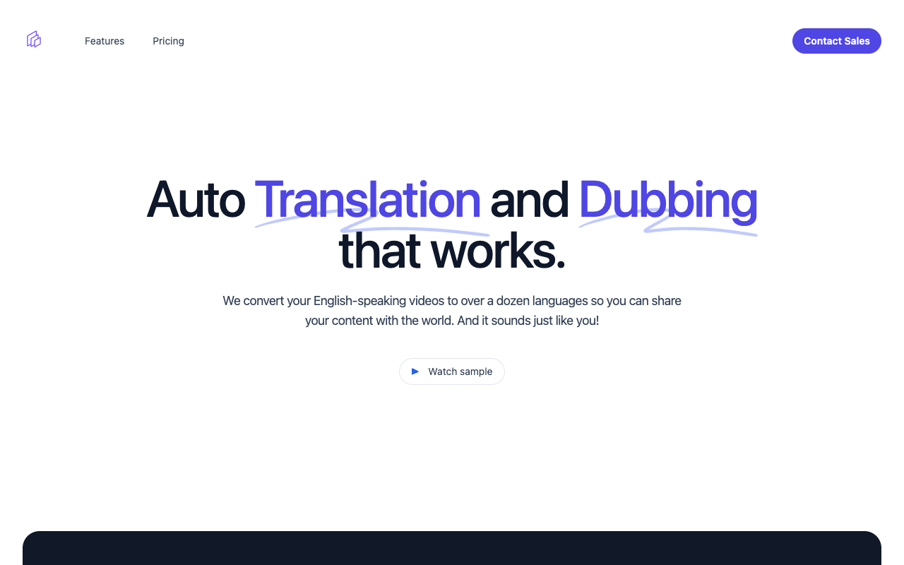 Translate This Video - Auto Translation and Dubbing that works Translation Dubbing Video
