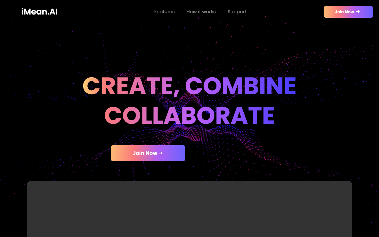 iMean AI Builder - The simplest AI builder: learns directly from your actions AI Automation Productivity