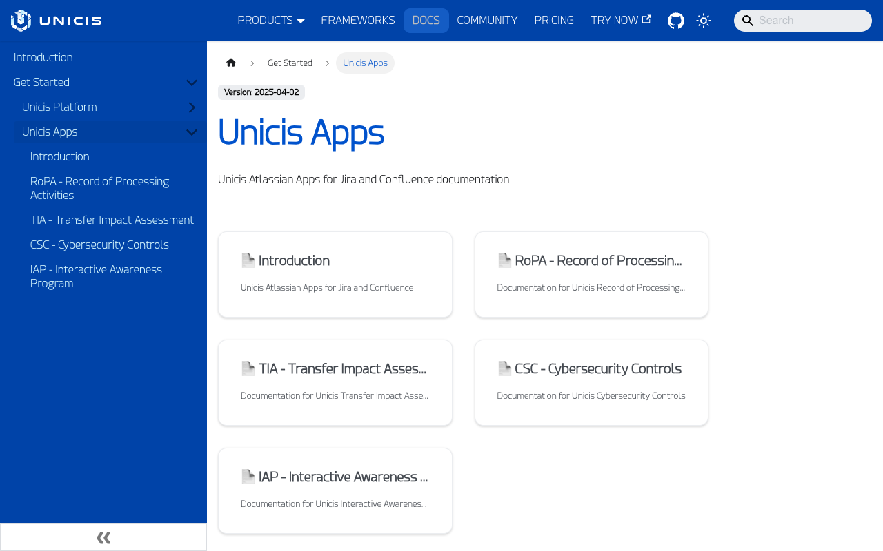 Unicis Record Processing Activities for Jira - Your GDPR Compliance Solution