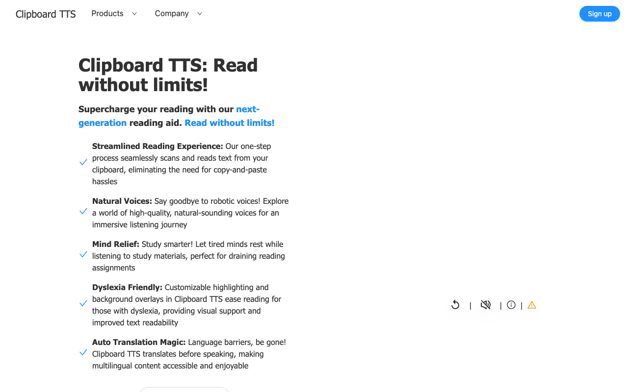 Clipboard TTS - Next-generation text-to-speech reading aid