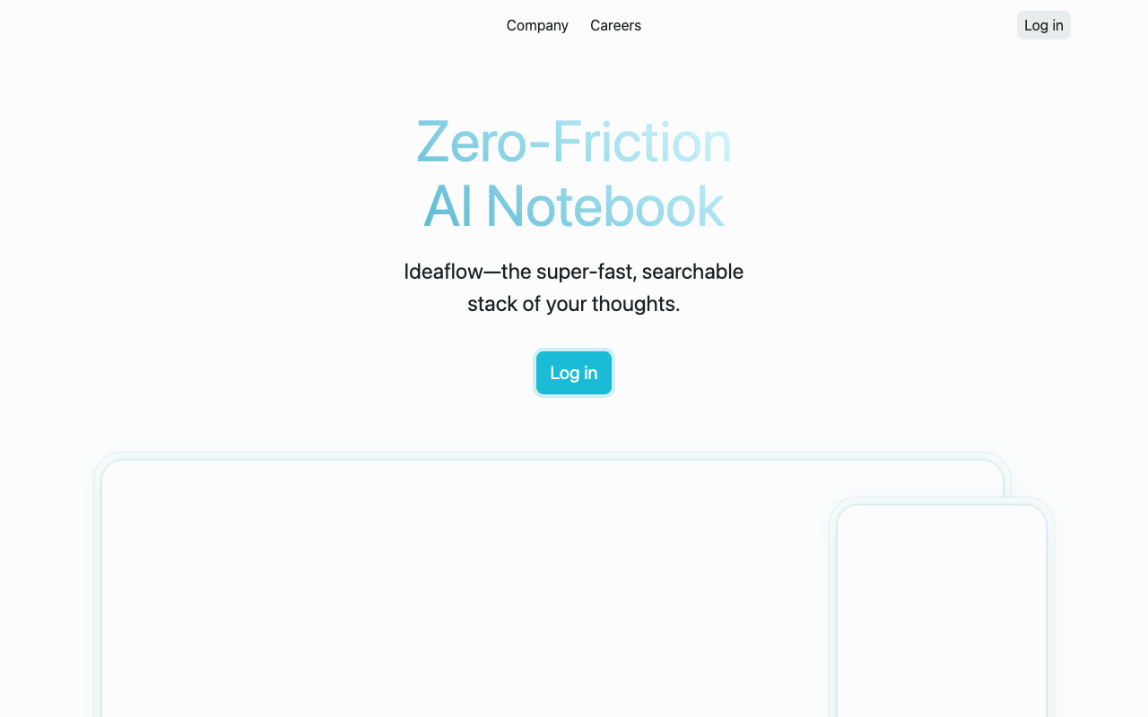 Ideaflow - Instant thought capture app with voice, AI & more