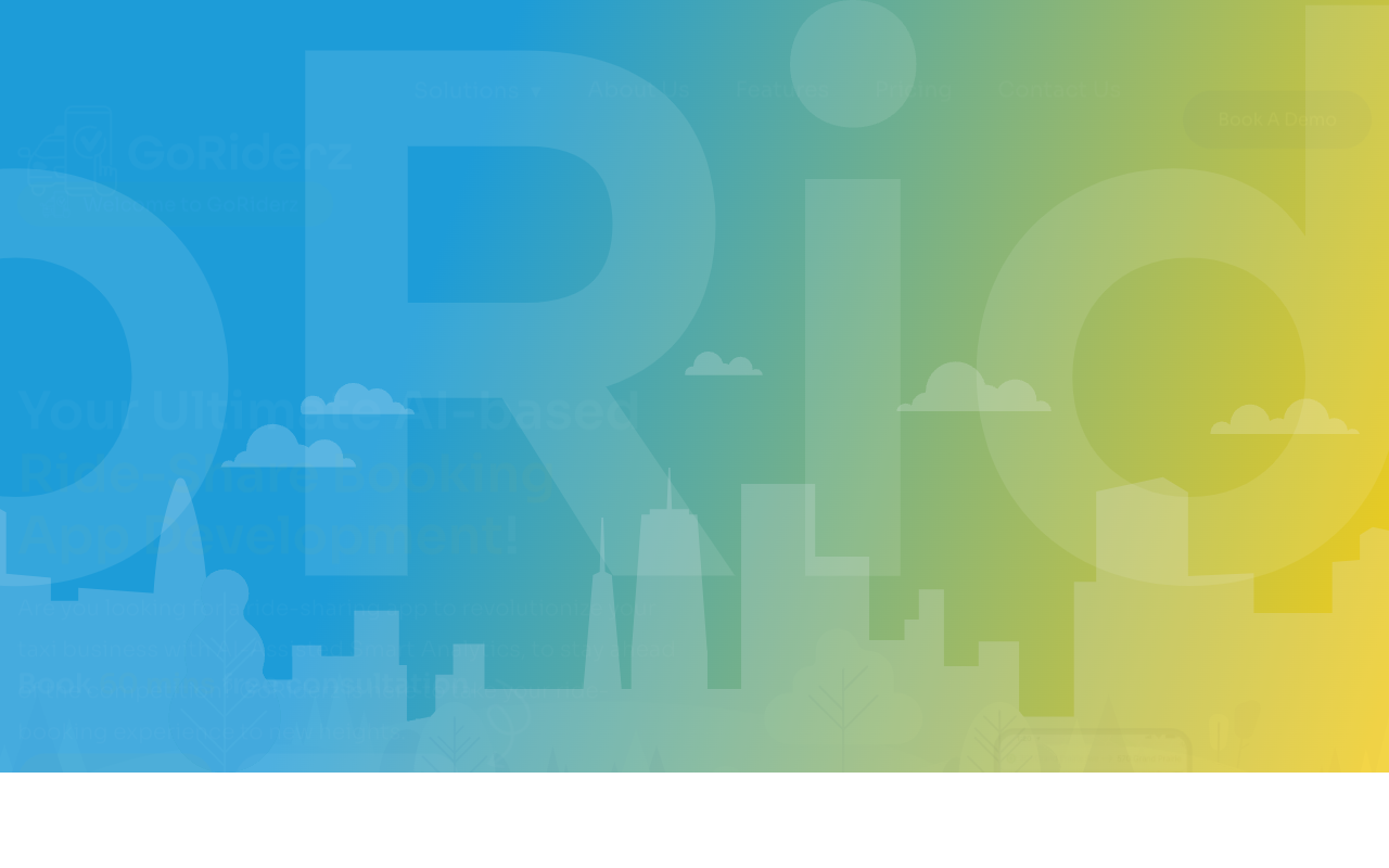 GoRiderz: Elevate ride-sharing, bike booking, and pickup delivery with our adaptable SaaS platform Ride-sharing Delivery SaaS