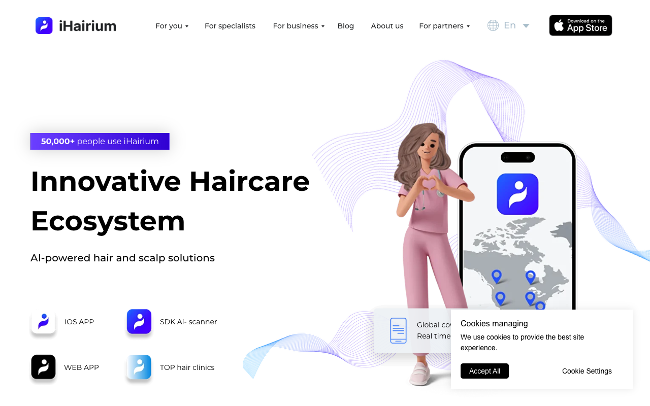 iHairium - AI-trichologist at your fingertips