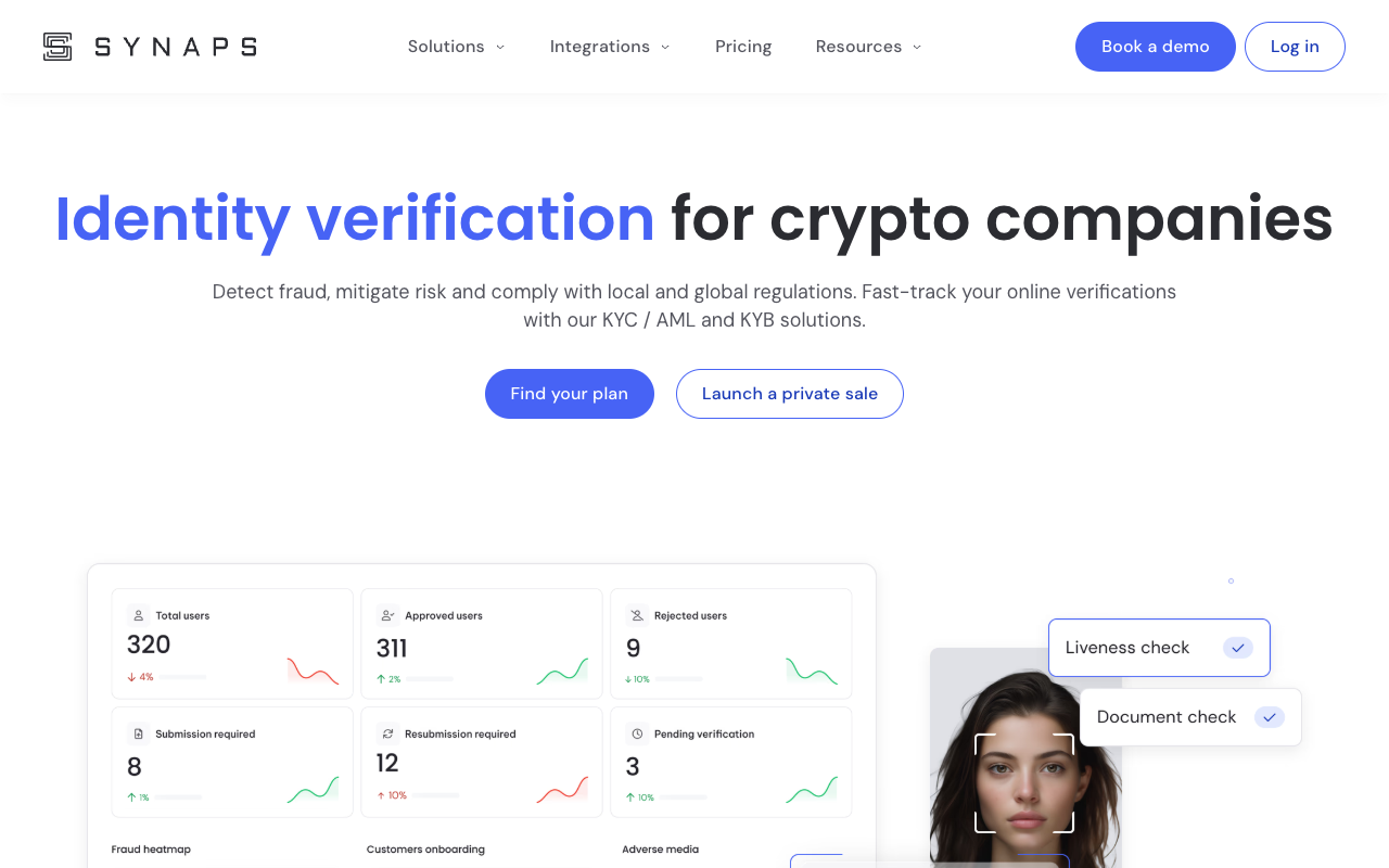 Synaps Manager - Streamline Compliance and Fraud Management with KYC and KYB