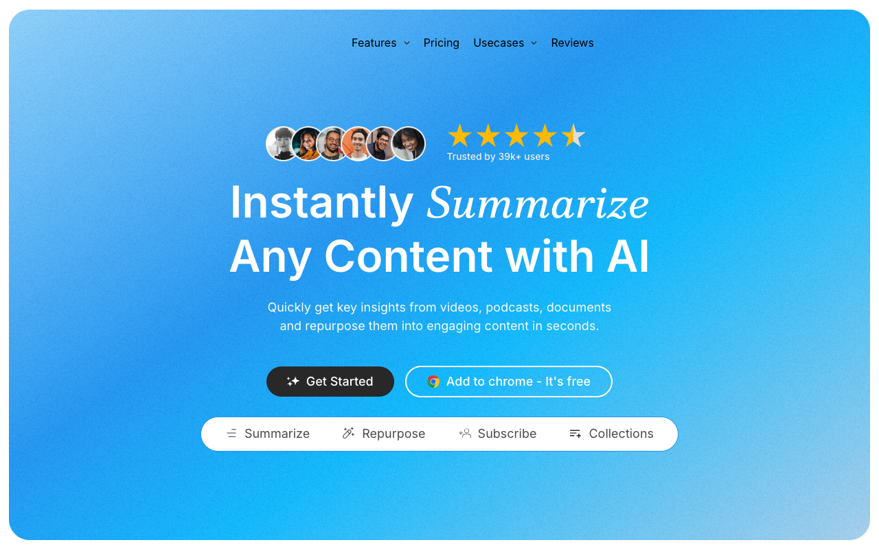 TubeOnAI - Master the Art of Efficient Video Consumption