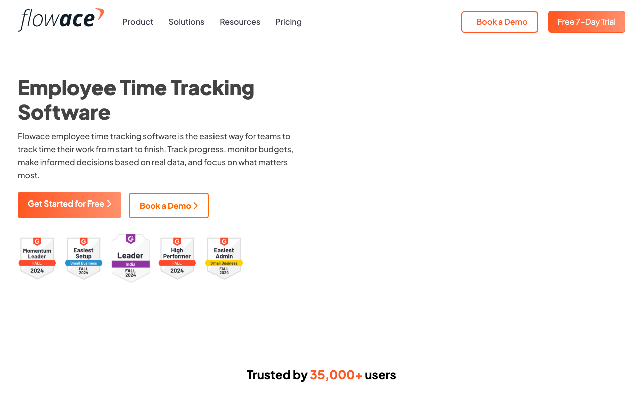 Flowace - Employee Time Tracking for Modern Teams