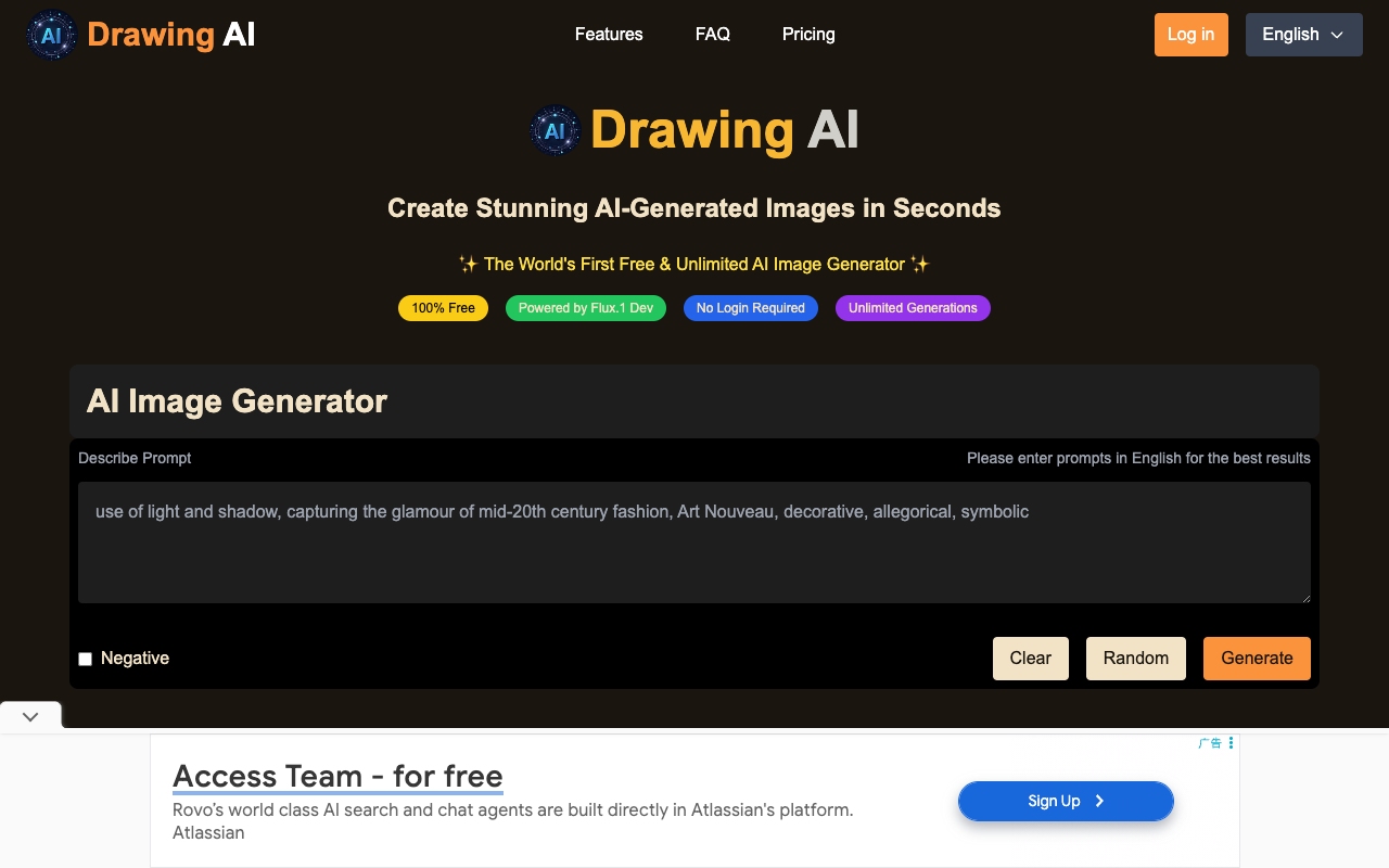 ai drawing generator - Create stunning visuals with ease using Ai Drawing Generator