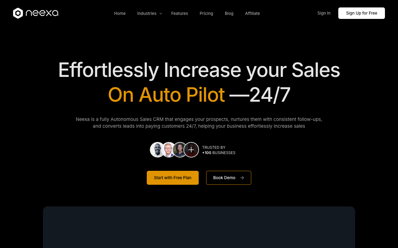 Neexa AI - AI for website inquiries AI Sales
