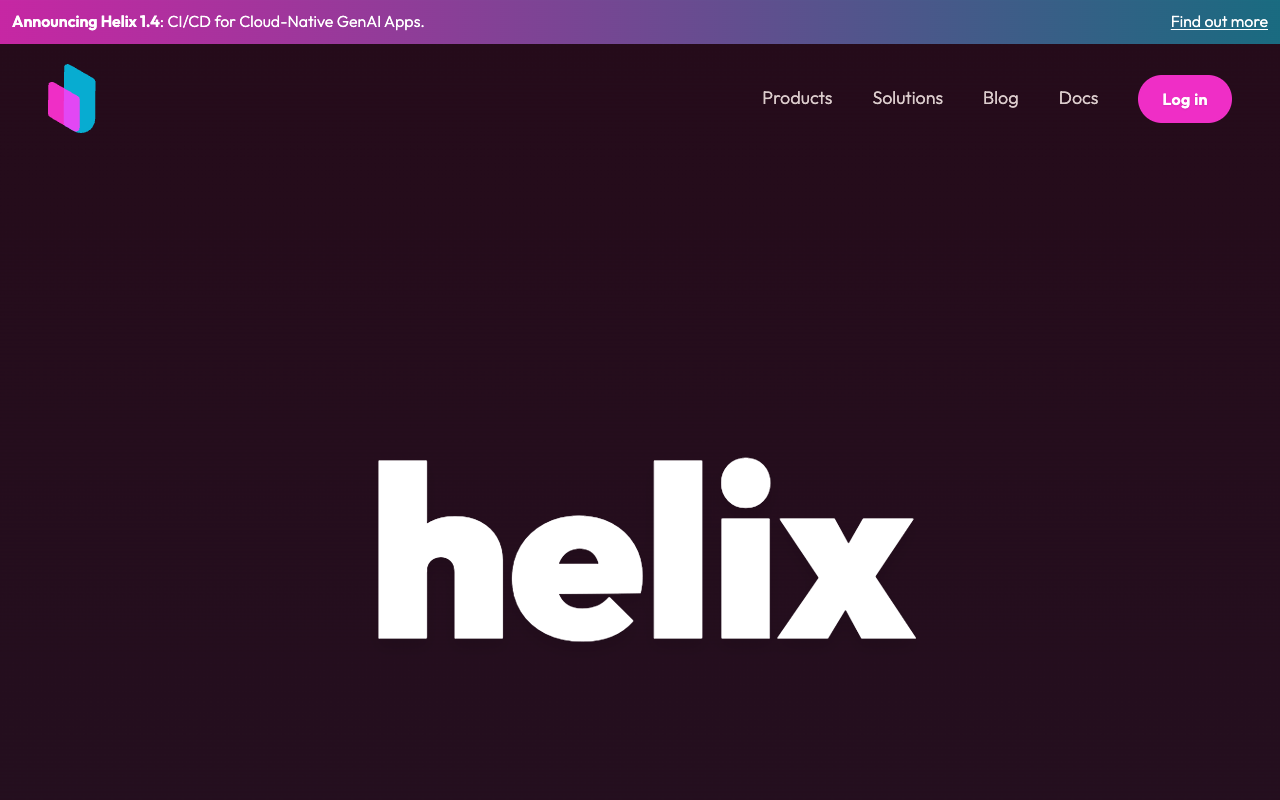 Helix - Train your own AI with Open-Source AI and Your Data