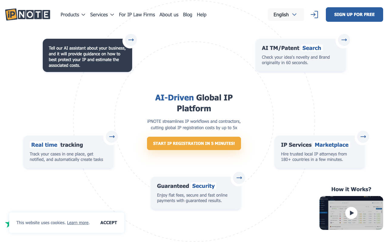 IPnote AI - AI-powered patent & trademark search